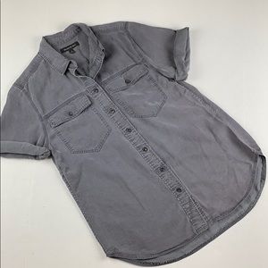 Banana Republic Soft Gray Blouse
